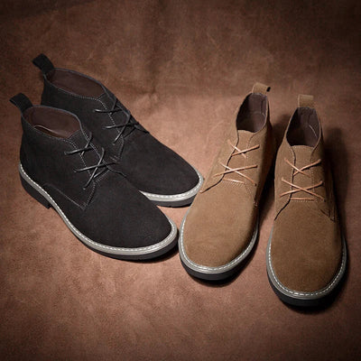 MADRID | Aufzug-Suede-Schuhe +6CM