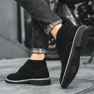 MADRID | Aufzug-Suede-Schuhe +6CM