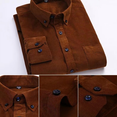 Monte Pure Corduroy Cotton Shirt