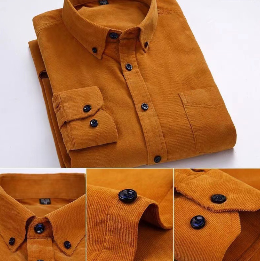 Monte Pure Corduroy Cotton Shirt