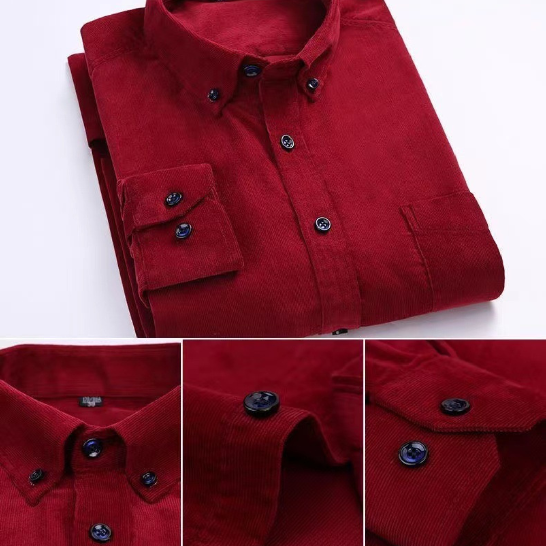 Monte Pure Corduroy Cotton Shirt