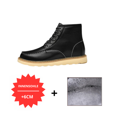 PAUL |  Stiefel mit Wollfutter +6CM +8CM +10CM