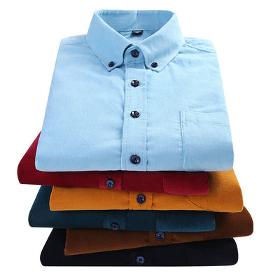 Monte Pure Corduroy Cotton Shirt