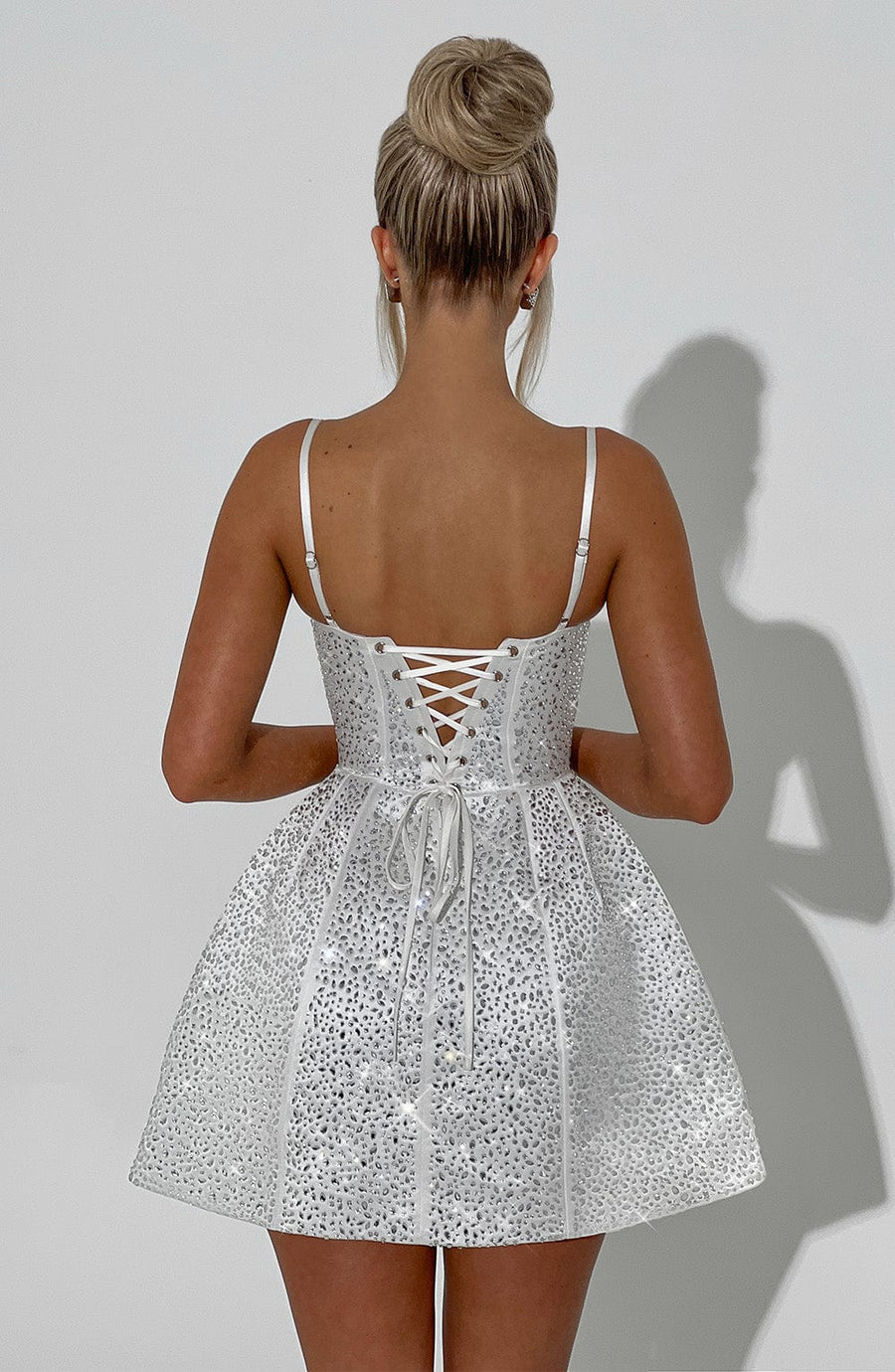 Angelique Mini-Dress - Ivory
