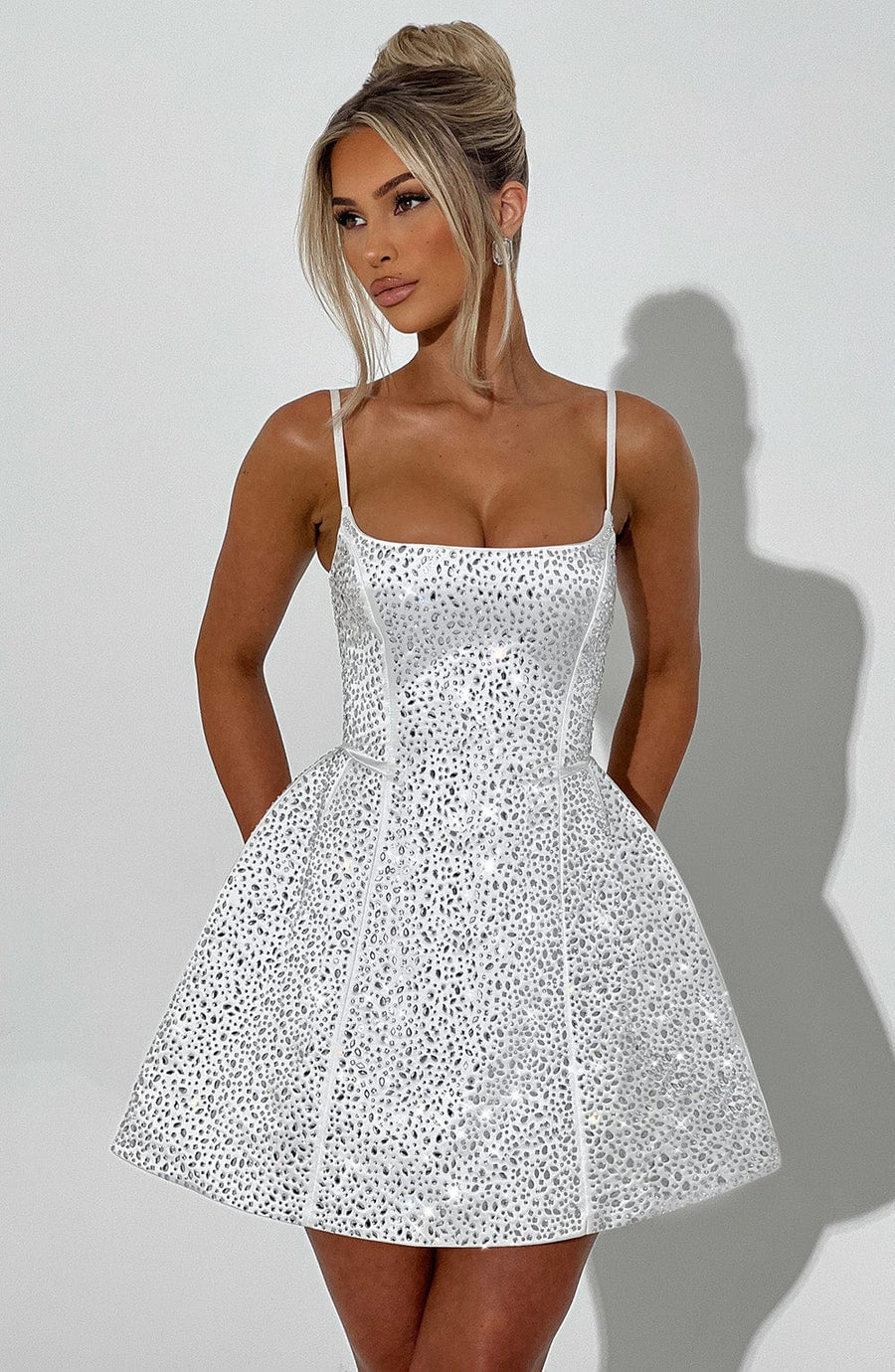 Angelique Mini-Dress - Ivory