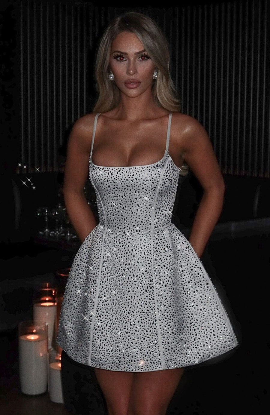 Angelique Mini-Dress - Ivory
