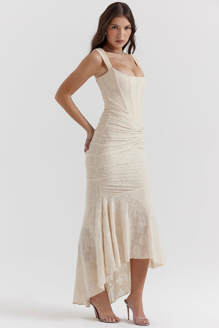 Kaia – Verspieltes Rüschenkleid für romantische Anlässe
