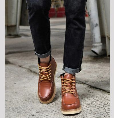 PAUL |  Stiefel mit Wollfutter +6CM +8CM +10CM
