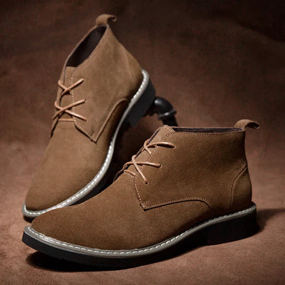 MADRID | Aufzug-Suede-Schuhe +6CM